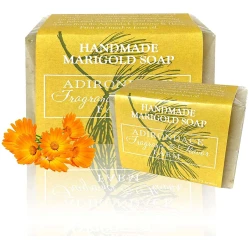 ADK Marigold Soap Bar 4oz│Best gift choice for Organic Marigold Flowers