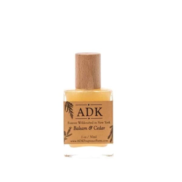 Gold ADK designed Balsam Cedar Perfume Spray Bottle