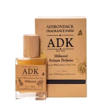Gold ADK designed Milkweed Perfume Spray Bottle with Box