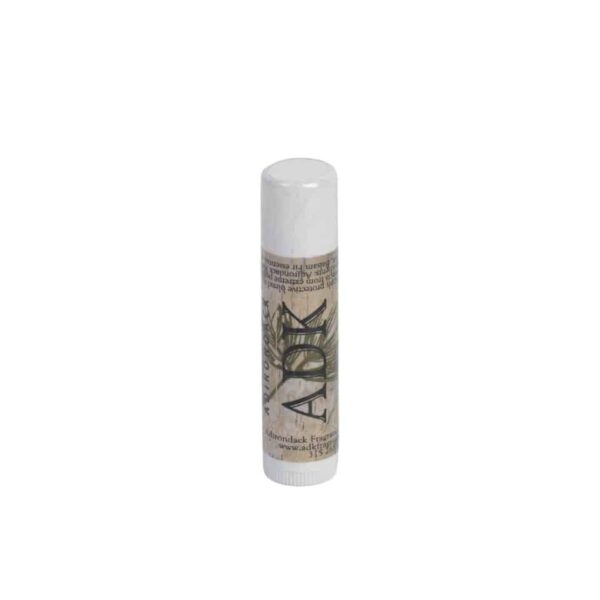 Vanilla Balsam Lip Balm with an ADK Fragrance Farm Label