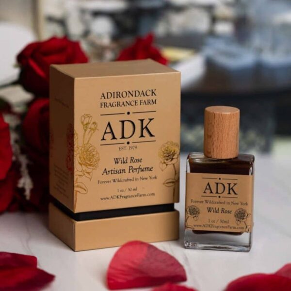 Gold ADK designed Wild Rose Perfume Spray Bottle with Box