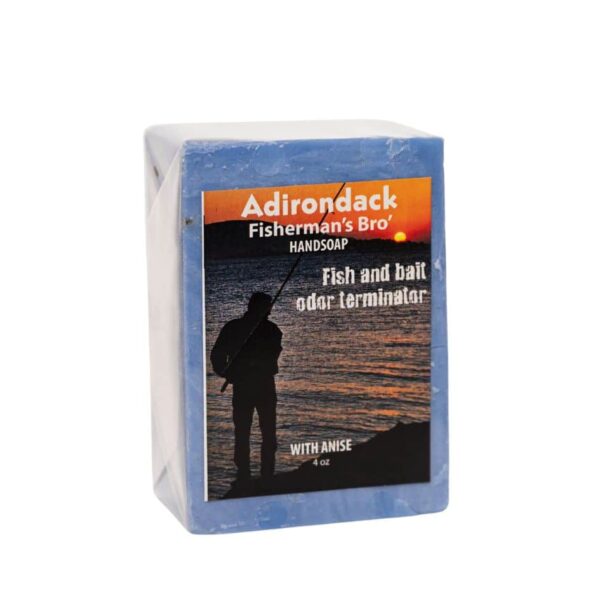 ADK Fishermans 肥皂块 4 盎司，带 ADK 标签