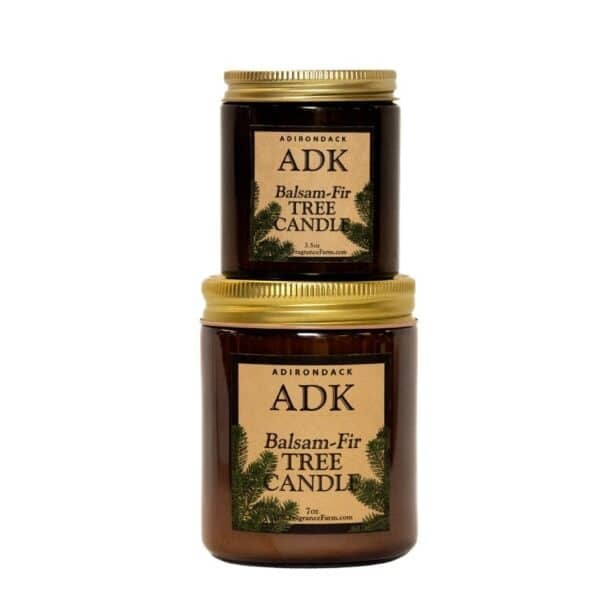 Balsam Fir Tree Candle Duo
