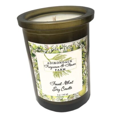 Fennel Mint Candle 4.5oz from ADK Fragrance Farm