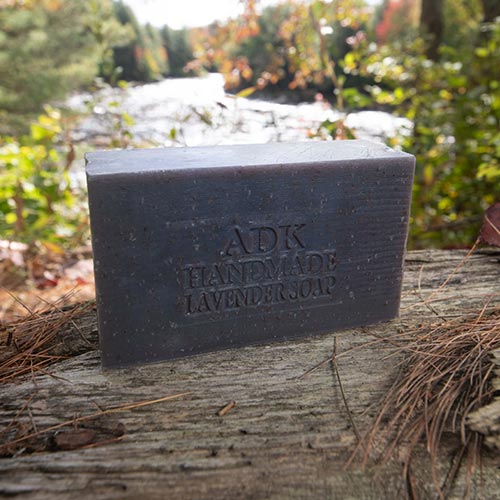 Adirondack Lavender handmade soap 4 oz unlabeled