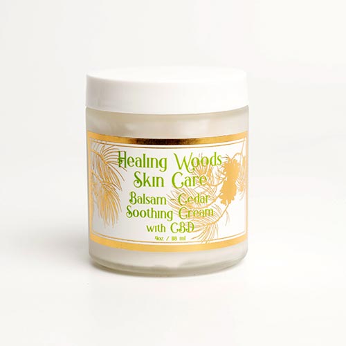 Balsam Cedar Soothing Cream with CBD from the Healing Woods