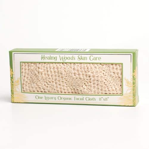 Luxury Facial Washcloth from the Healing Woods collection produced by ADK Fragrance Farm