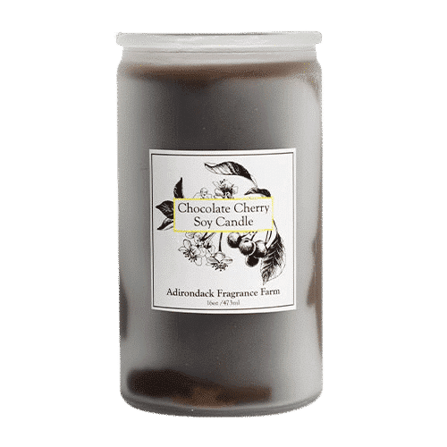 Chocolate cherry soy candle