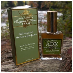 Vanilla Balsam Adirondack Artisan Perfume from Adirondack Fragrance and Flavor Farm