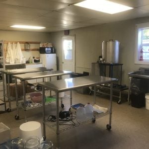 Fragrance Manufacturing | Cream Room | Adirondack Fragrance Farm Light