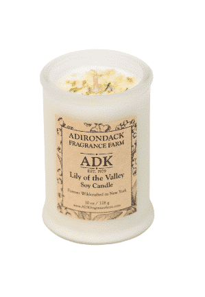 lily of the valley candle
