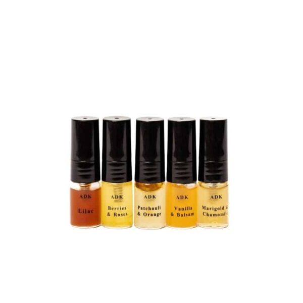 Botanical Perfume Discovery Set with ADK labels
