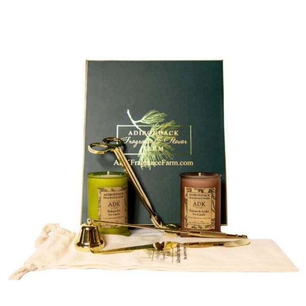 ADK Candle Care Kit & Dual 4.5 oz Candle Gift Set