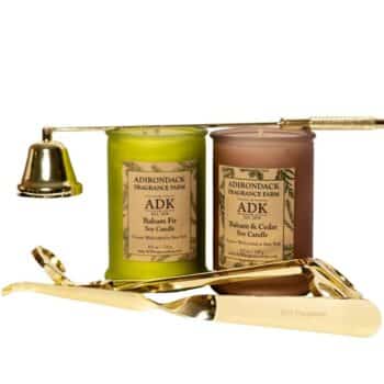 ADK Candle Care Kit & Dual 4.5 oz Candle Gift Set